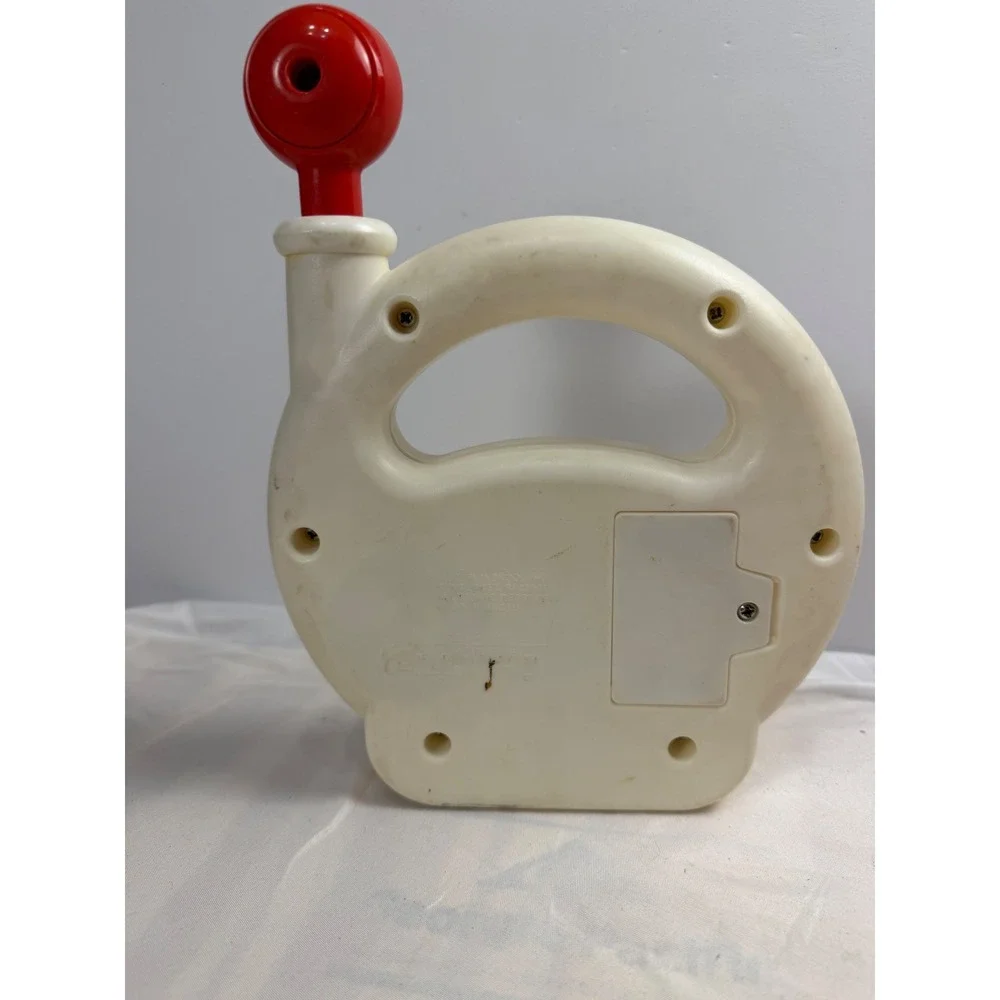 Vintage 1992 Playskool Musical Toy Radio Blue Note Yellow Red Retro Toddler Toy